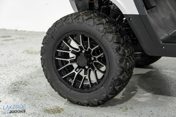 2025 Vibe EV - FLEX 4F - Lifted Golf Cart Arctic White