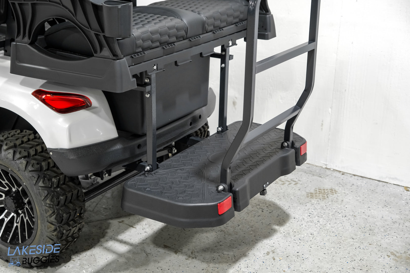 2025 Vibe EV - FLEX 6 - Lifted Golf Cart White Metallic