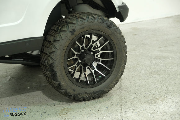 2025 Vibe EV - FLEX 4F - Lifted Golf Cart Arctic White