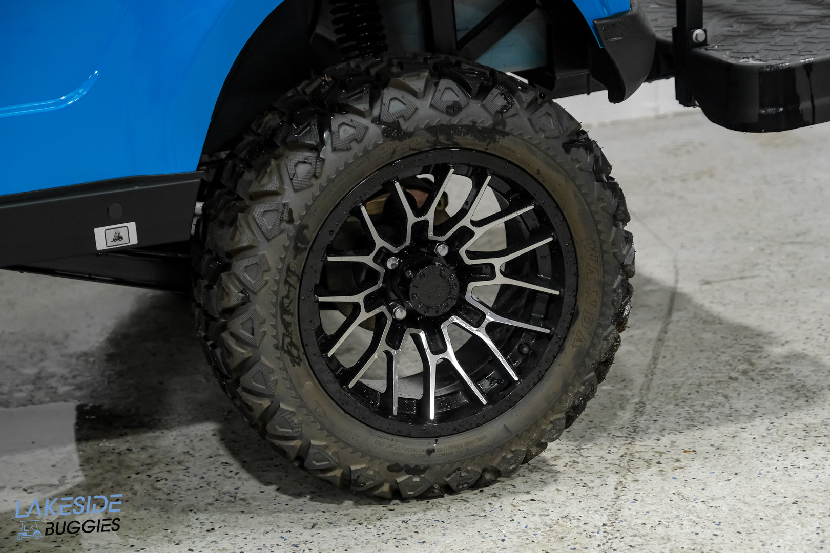 2025 Vibe EV - EV4 Beach Blue - Lithium Lifted
