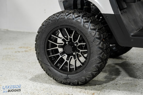 2025 Vibe EV - FLEX 6 - Lifted Golf Cart White Metallic